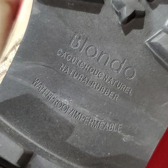 Blondo tan waterproof lace up side zip lug sole boots - Picture 7 of 12